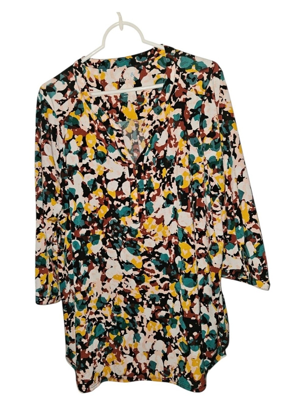 1X Croft & Barrow Floral Blouse